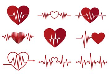 Free Heart Monitor Vectors - vector gratuit #371355